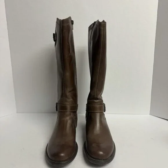 Eric Michael Womens Montana Knee High Boot Brown Size EU37 M US6.5-7 - Picture 3 of 6